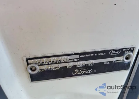 1966 Ford Thunderbir z USA, uszkodzony, nr VIN 6Y81Z127220